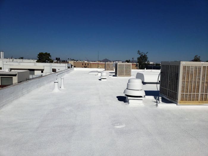 Spray Foam Roof Coating